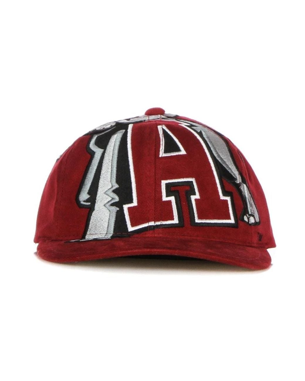 Mitchell & Ness Accessoires ,Rood ,Katoen Alabama Crimson Tide Snapback Pet in het Red voor heren
