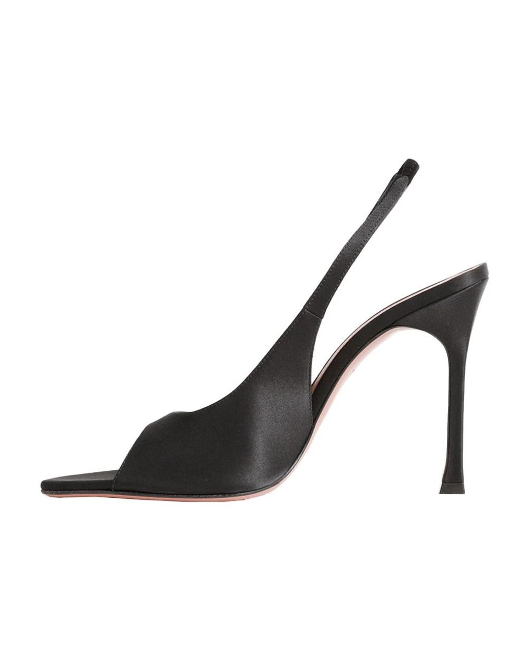 AMINA MUADDI Black High Heel Sandals