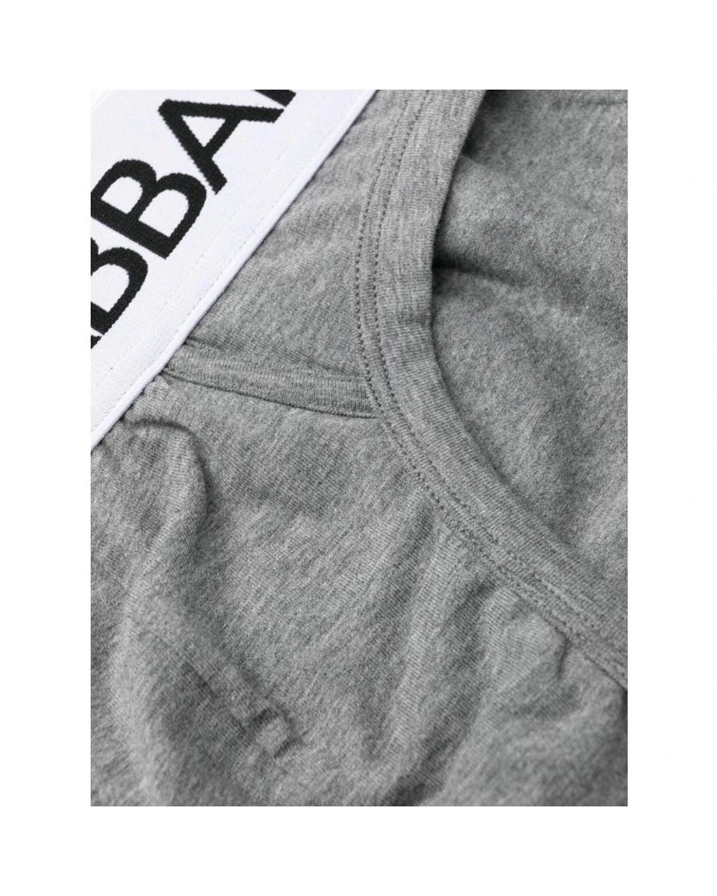 Dolce & Gabbana Gray Bottoms for men