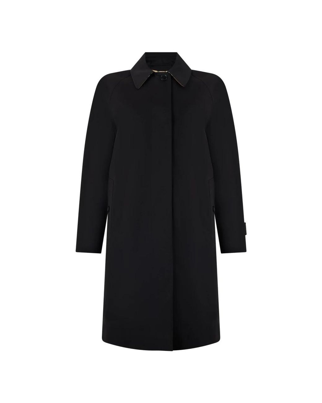 Burberry Black Trench Coats