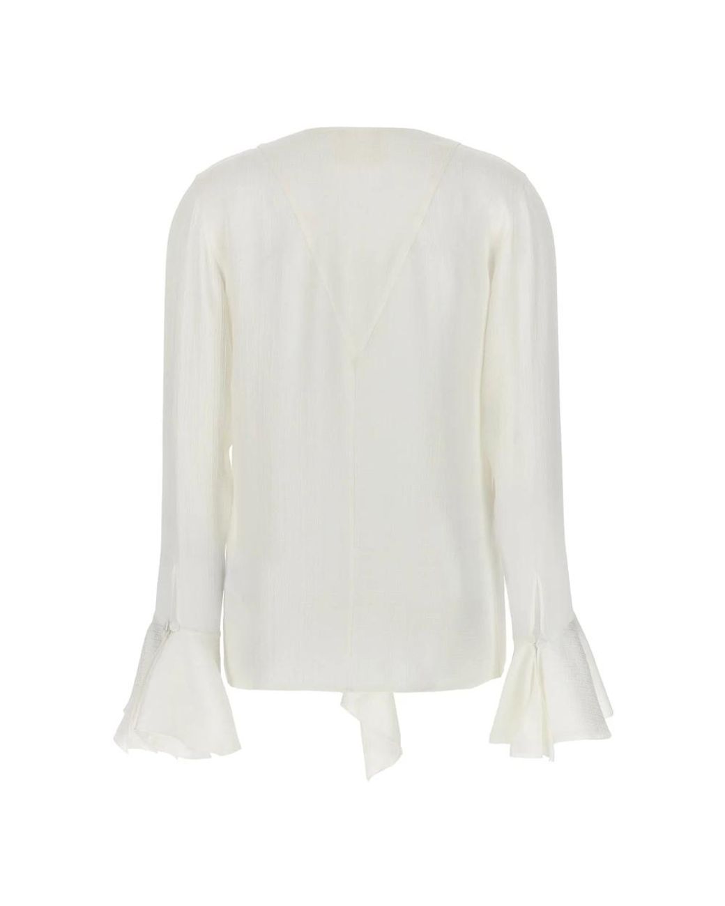 Givenchy White Blouses