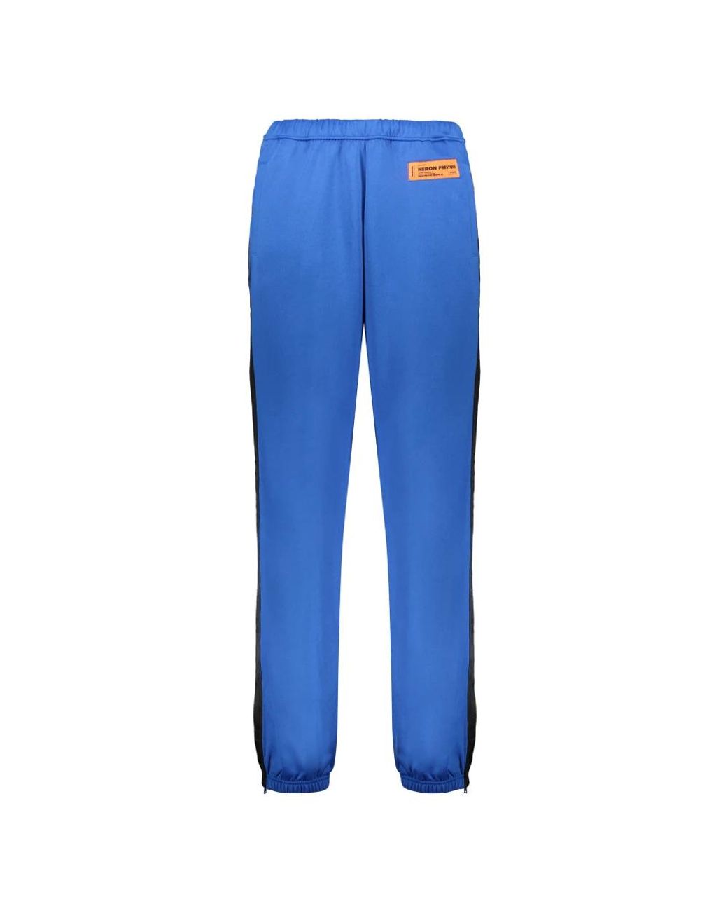 Heron Preston Broeken ,Blauw ,Katoen Gestreept Trainingsbroek Met Zakken in het Blue voor heren