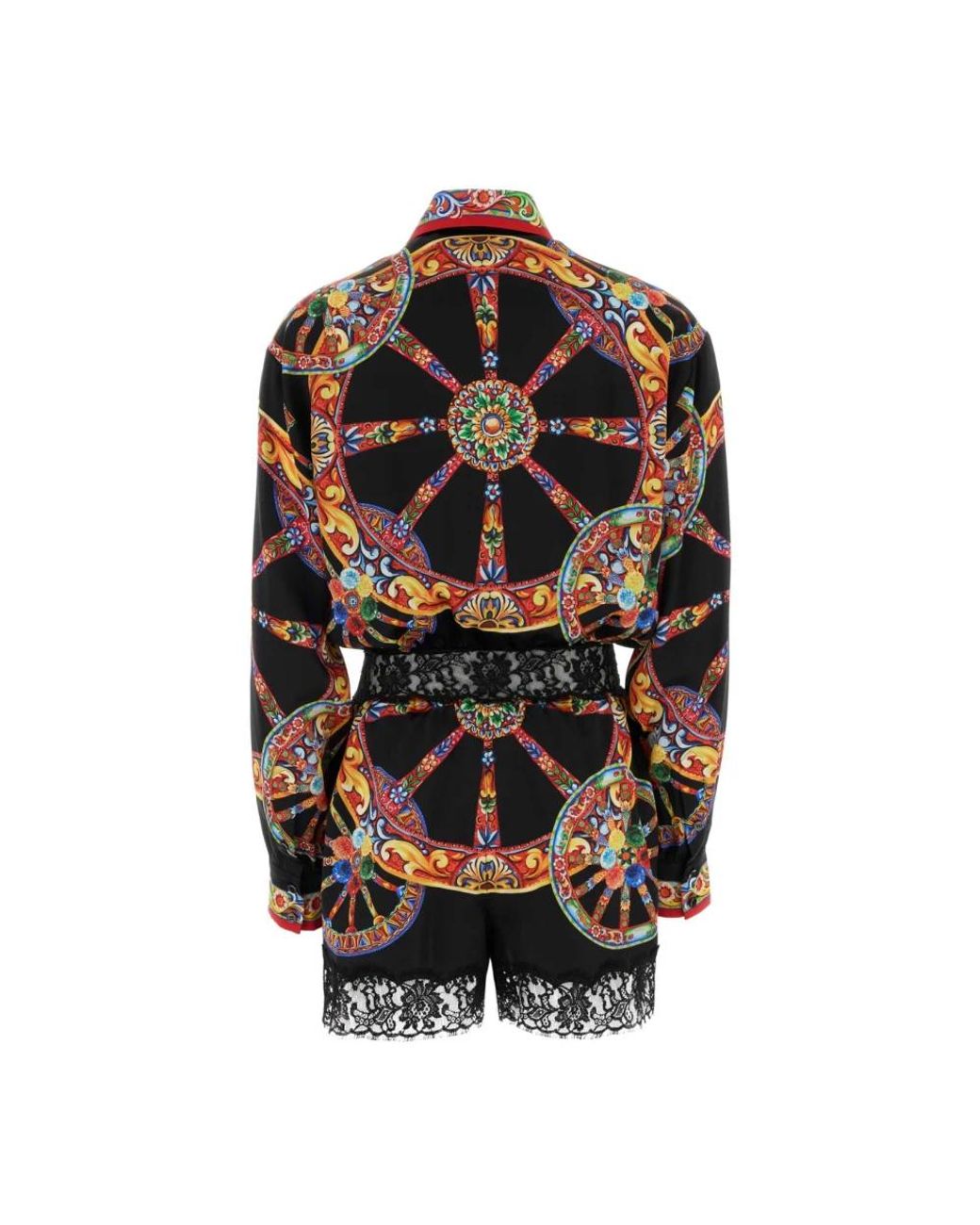 Dolce & Gabbana Black Playsuits