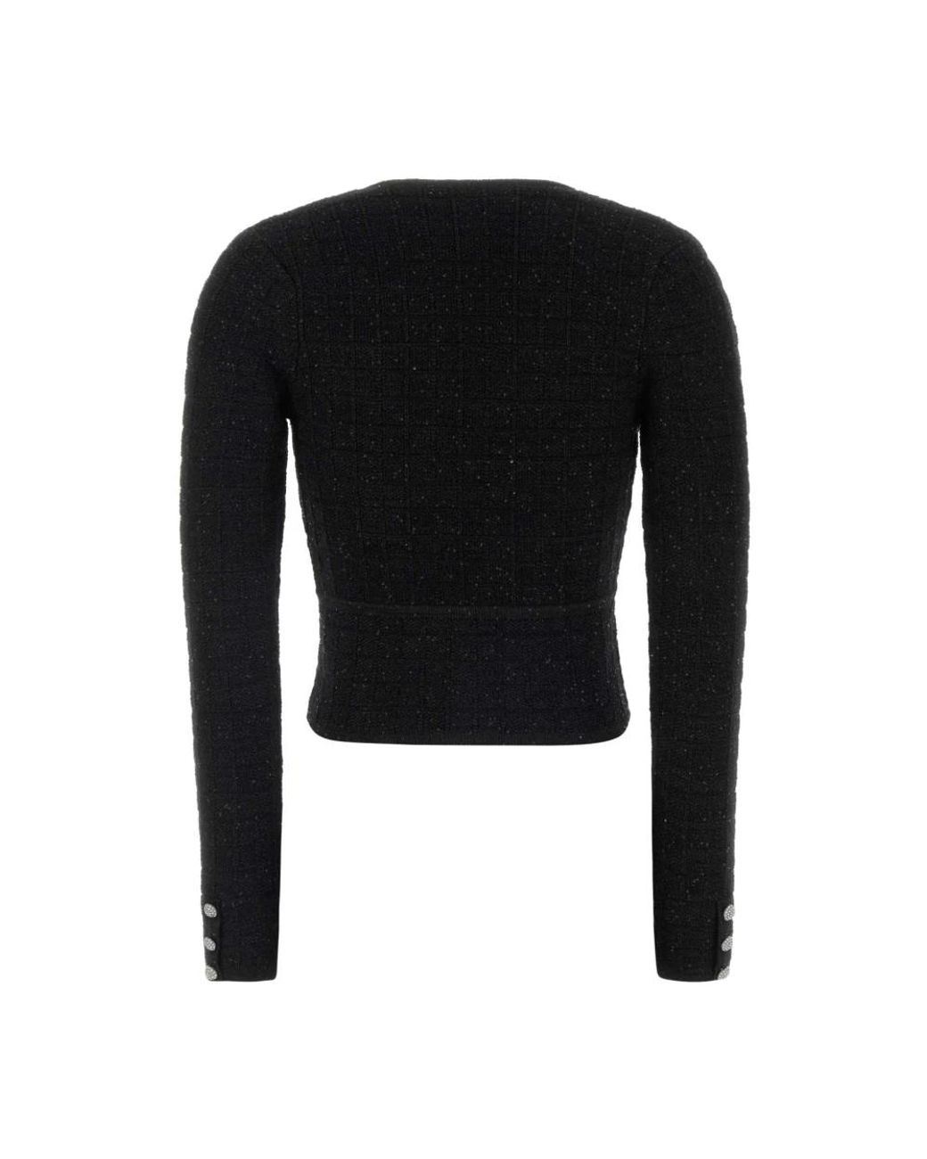 Alessandra Rich Black Cardigans
