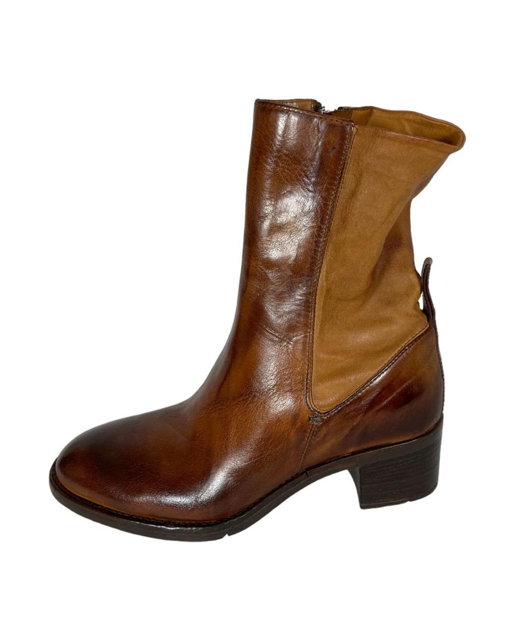LEMARGO Brown Heeled Boots