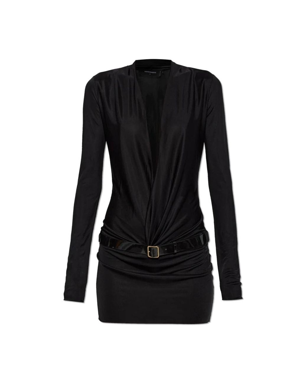 DSquared² Jurk Met Riem in het Black