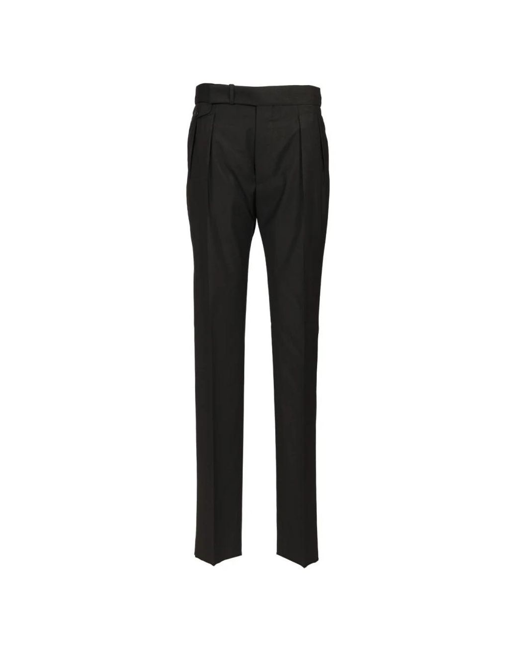 Tagliatore Black Suit Trousers for men