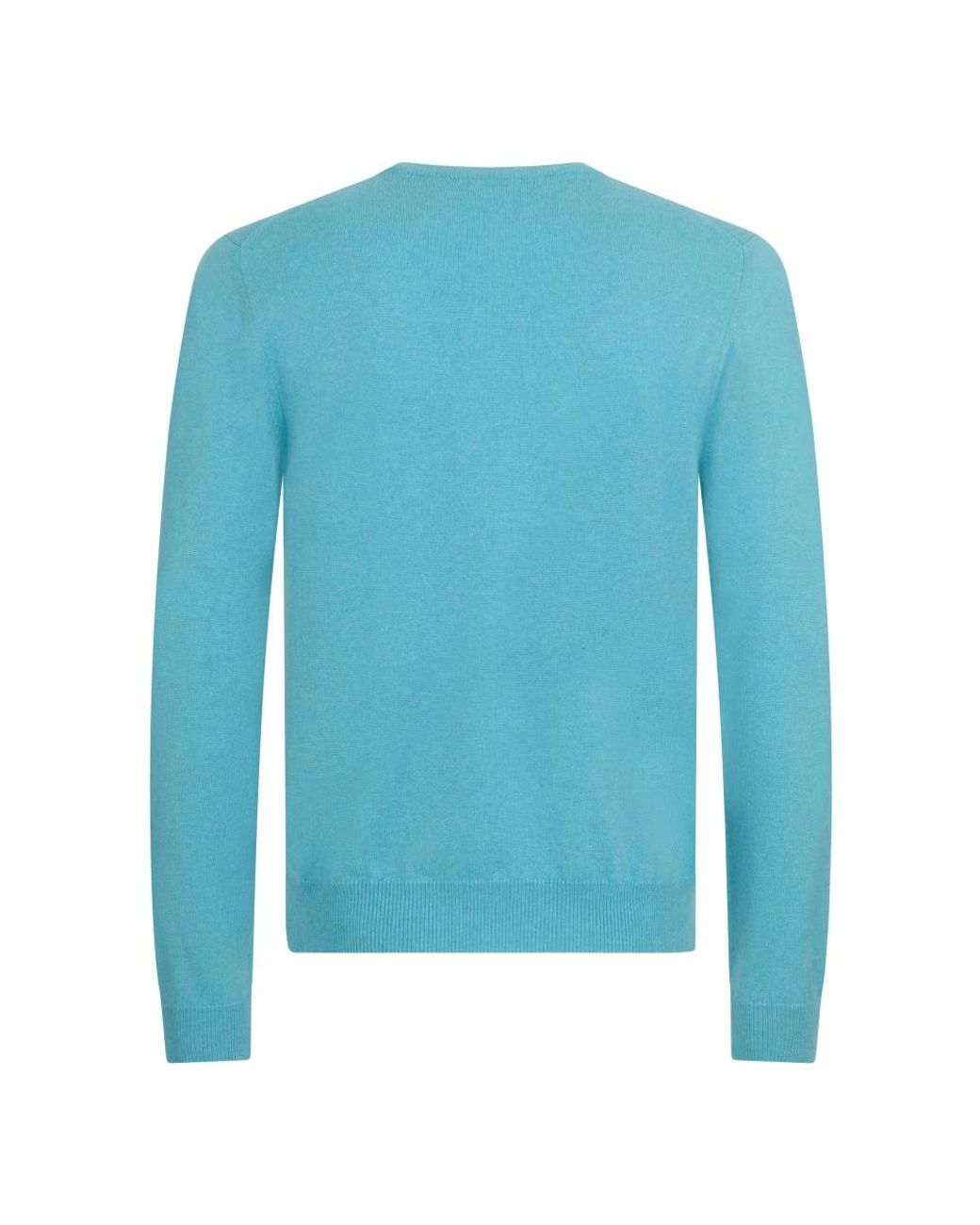Malo Blue Cashmere Knitwear for men