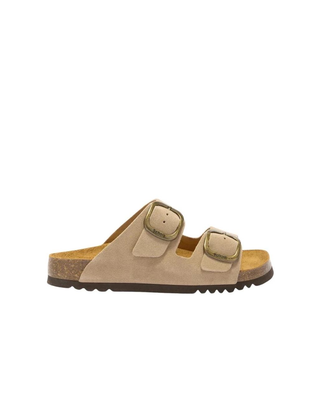 Scholl Brown Noelle Slider