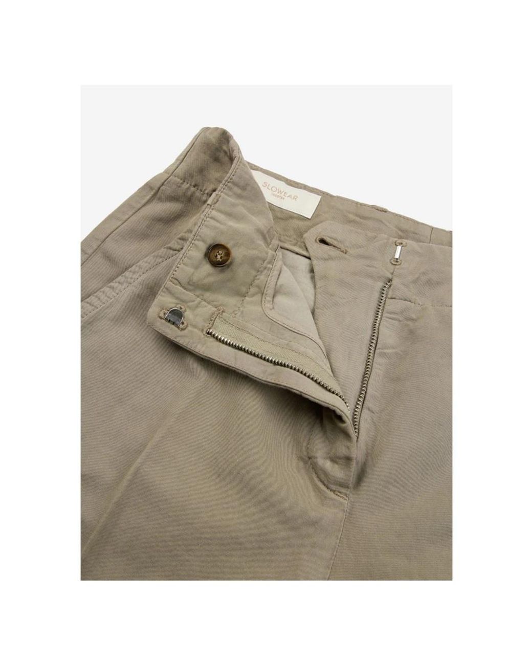 Incotex Natural Wide Trousers