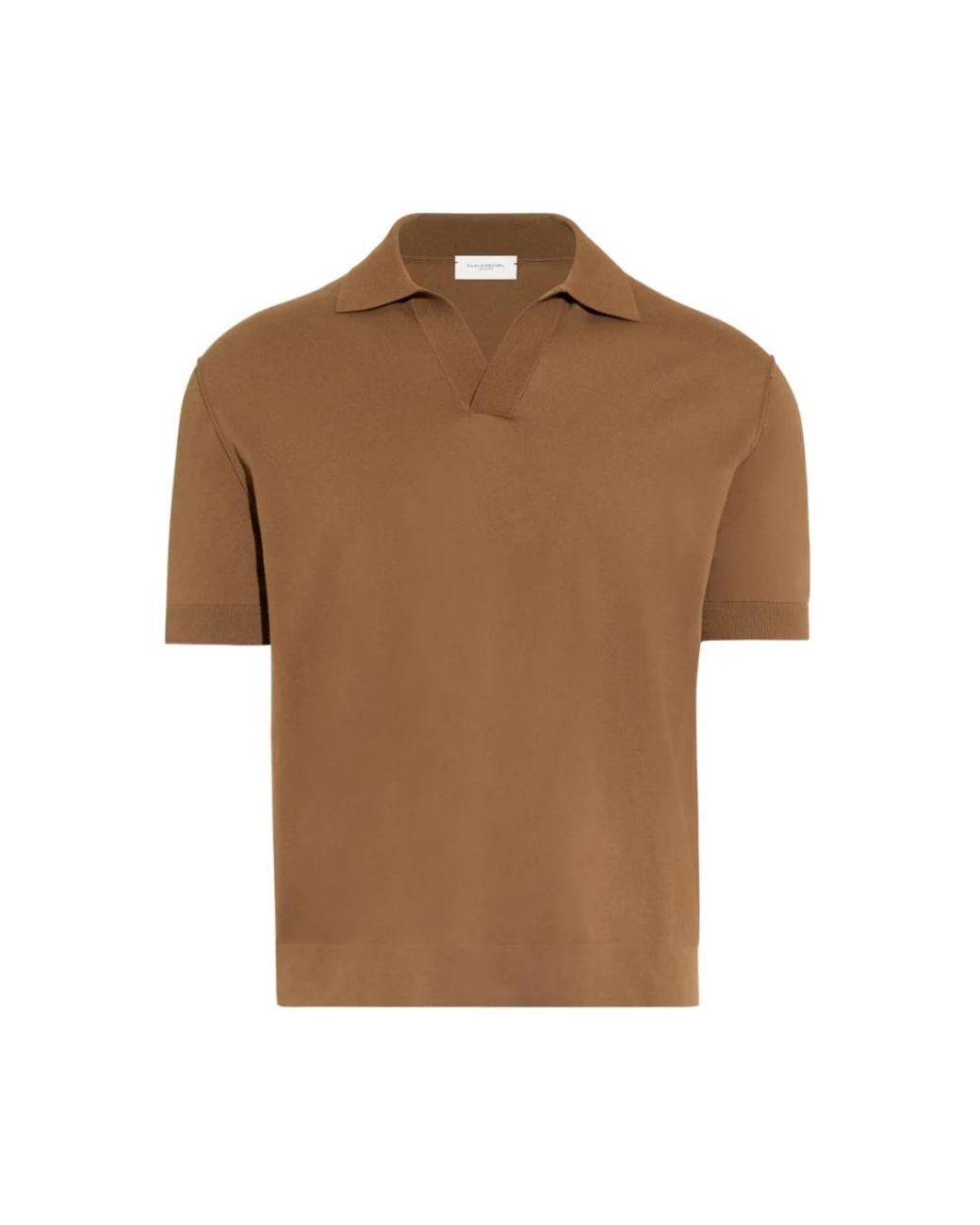 Paolo Pecora Brown Polo Shirts for men
