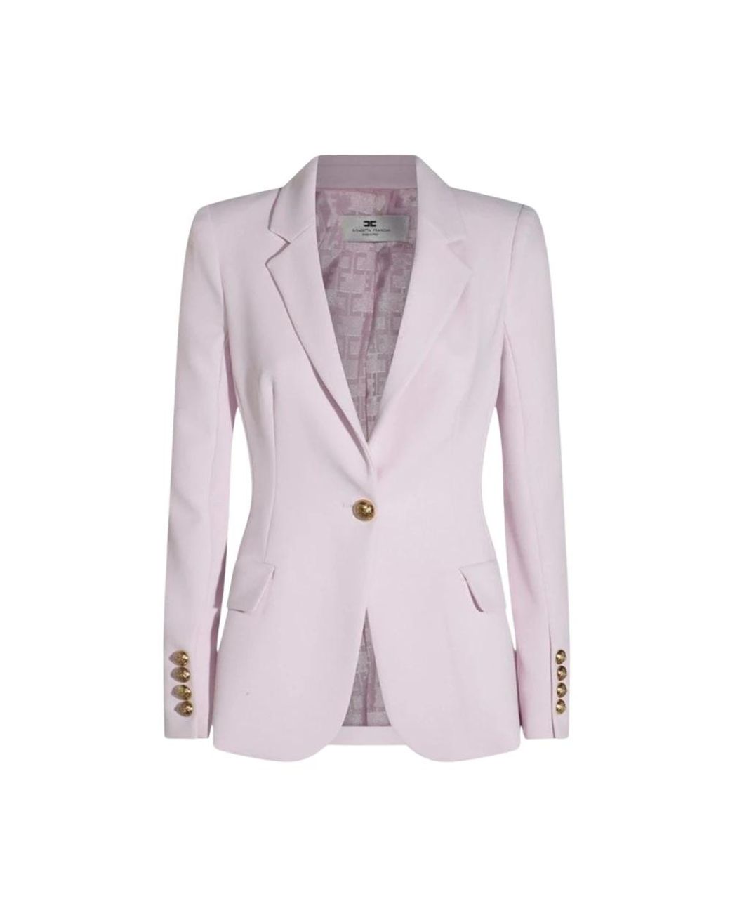 Elisabetta Franchi Purple Blazers