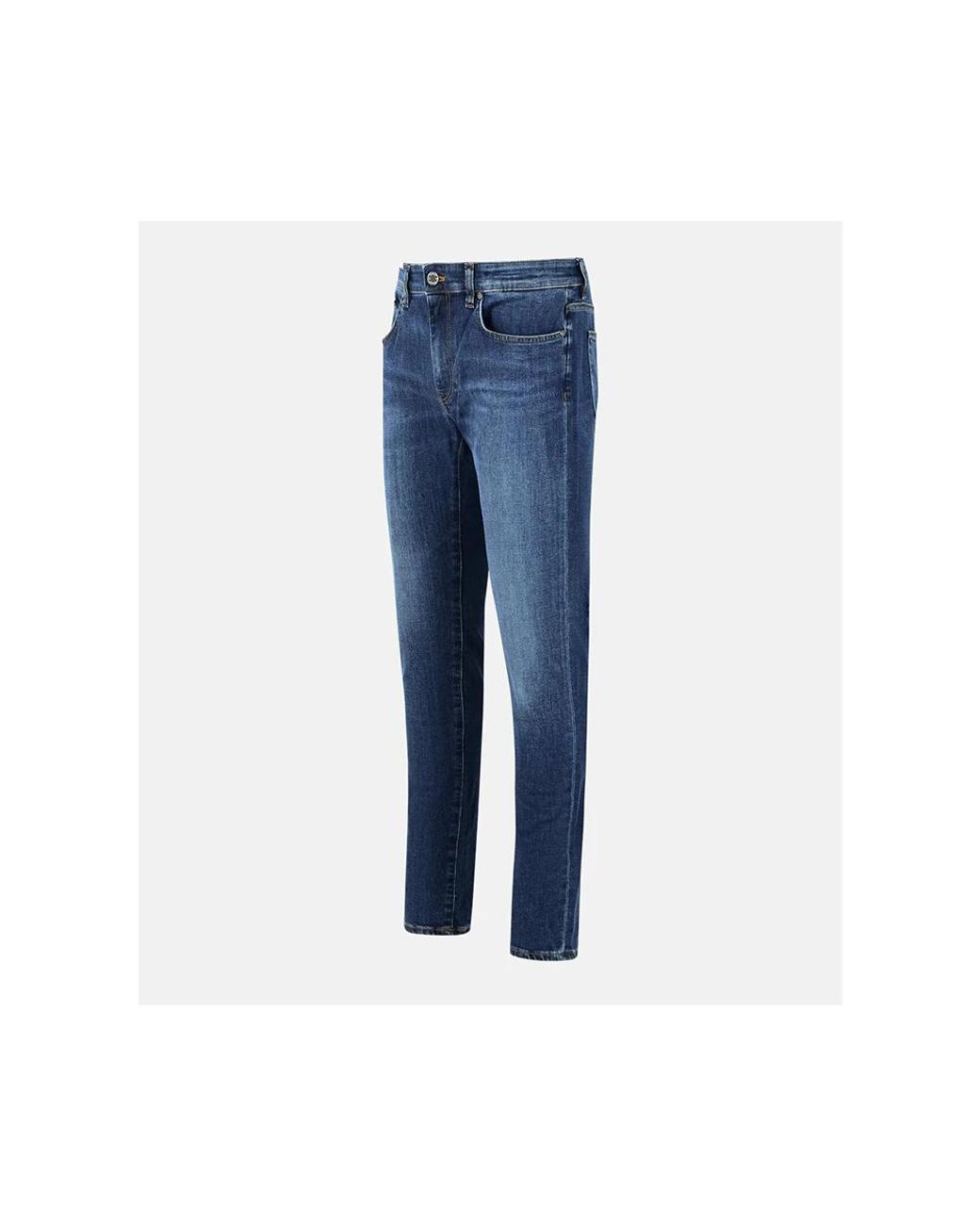 PT Torino Blue Slim-Fit Jeans for men