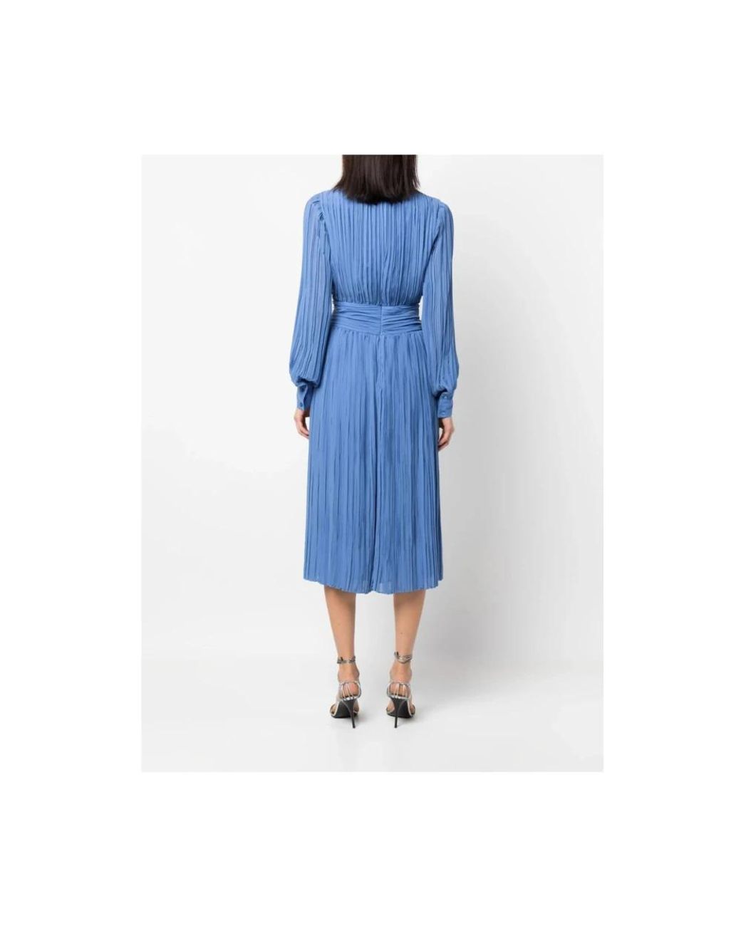 Midi Dresses Rochas en coloris Blue