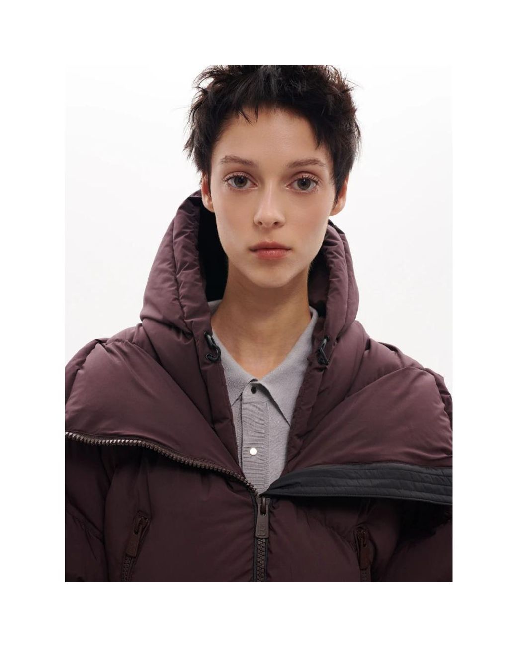 Bacon Clothing Purple Down Coats