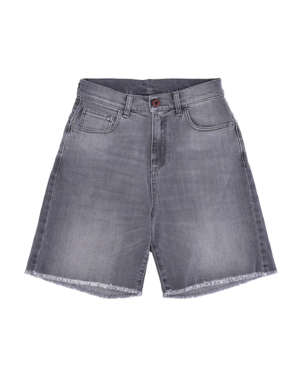 Vision Of Super Gray Denim Shorts for men