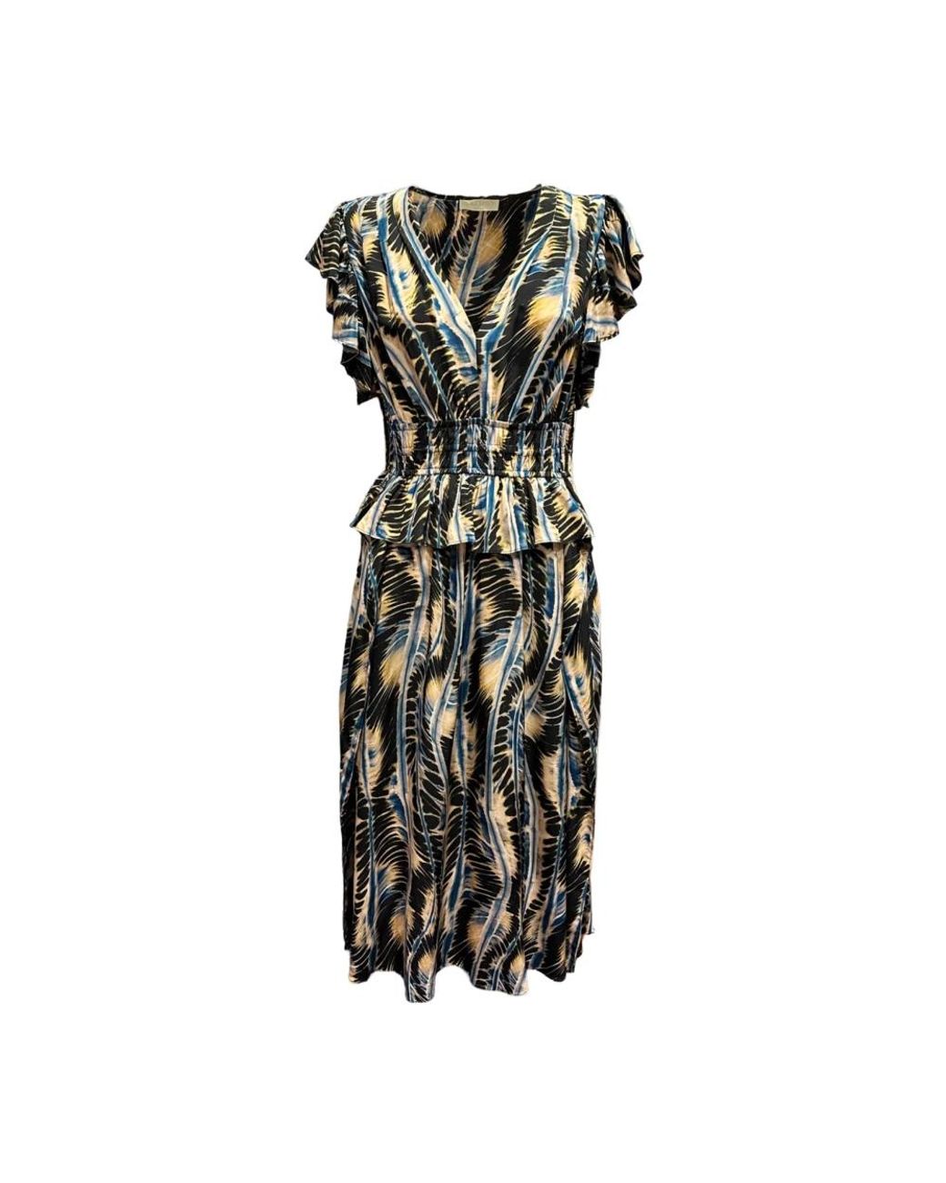 Midi Dresses Ulla Johnson en coloris Black
