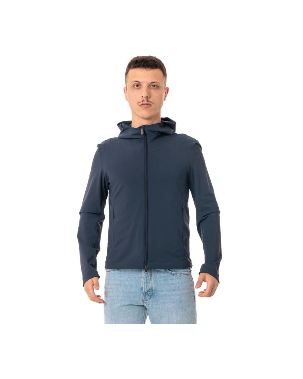Colmar Stretch Hooded Jacket in het Blue voor heren