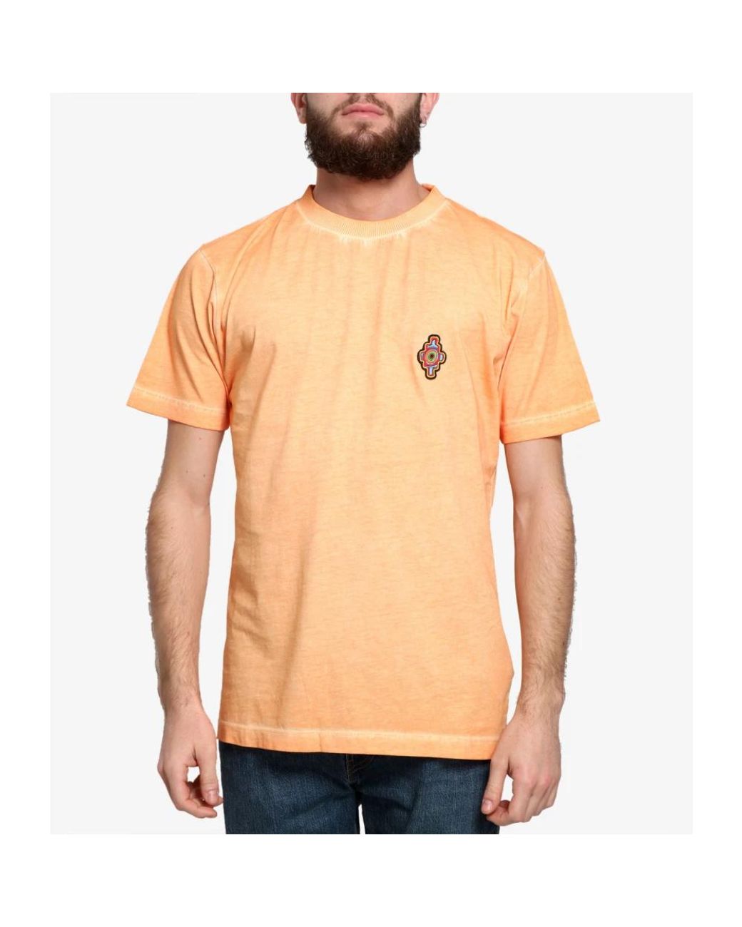 Marcelo Burlon Orange T-Shirts for men