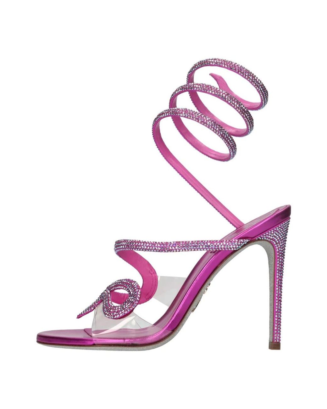 Rene Caovilla Pink High Heel Sandals