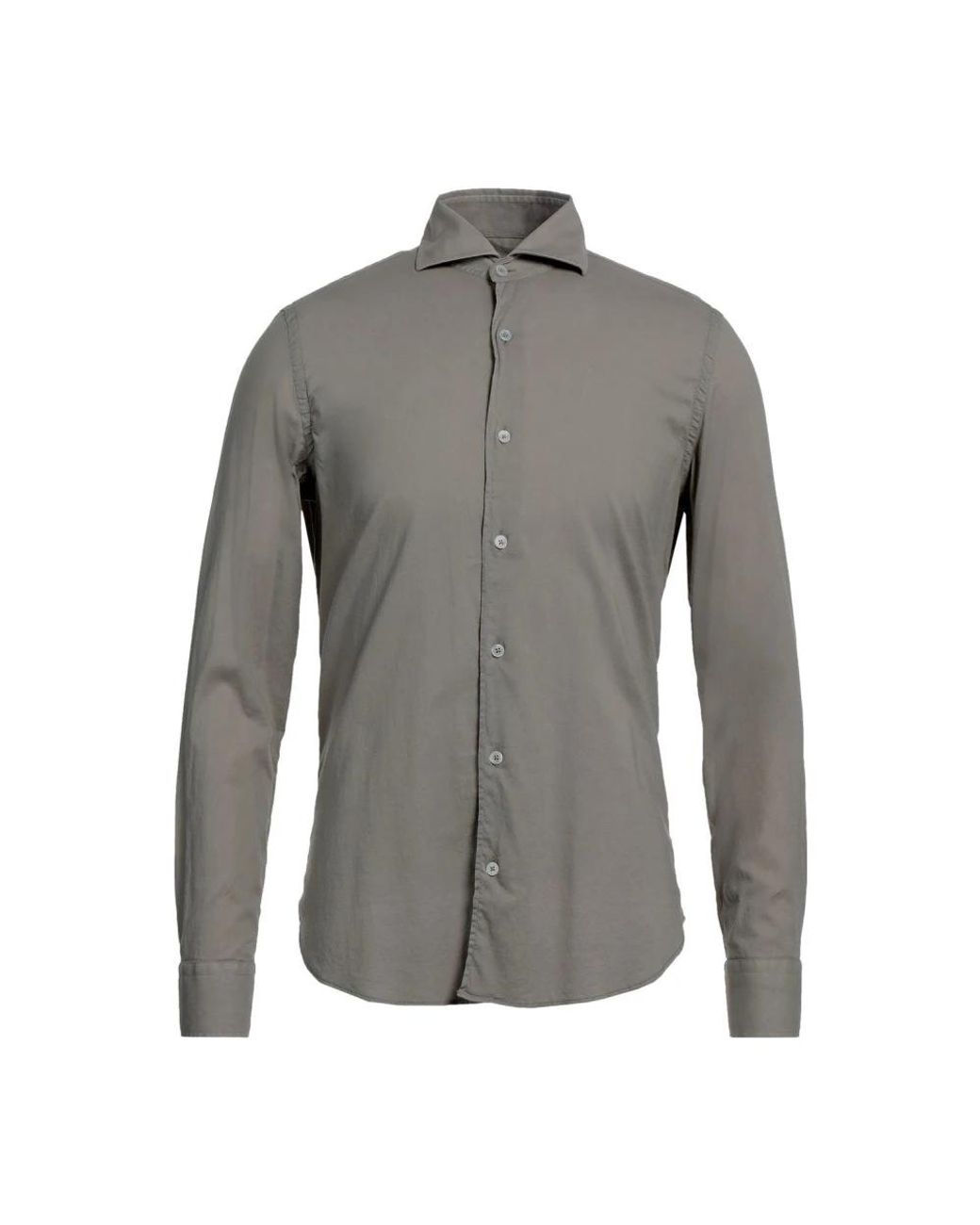 Fedeli Gray Casual Shirts for men