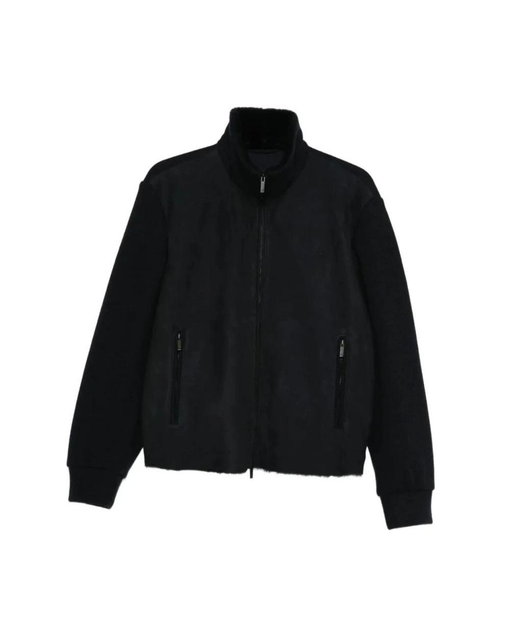 Giorgio Armani Black Light Jackets for men