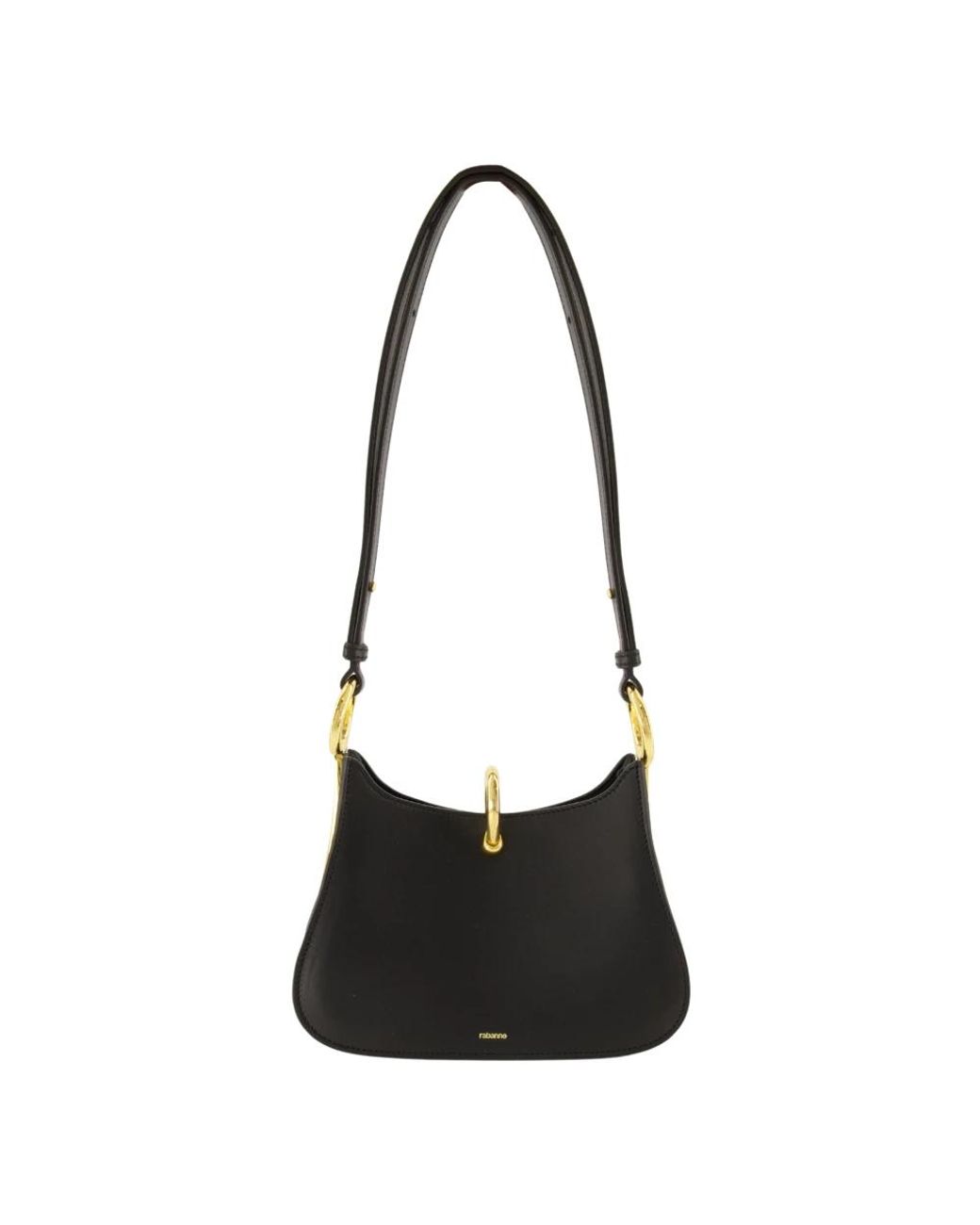 Rabanne Black Sac Ring