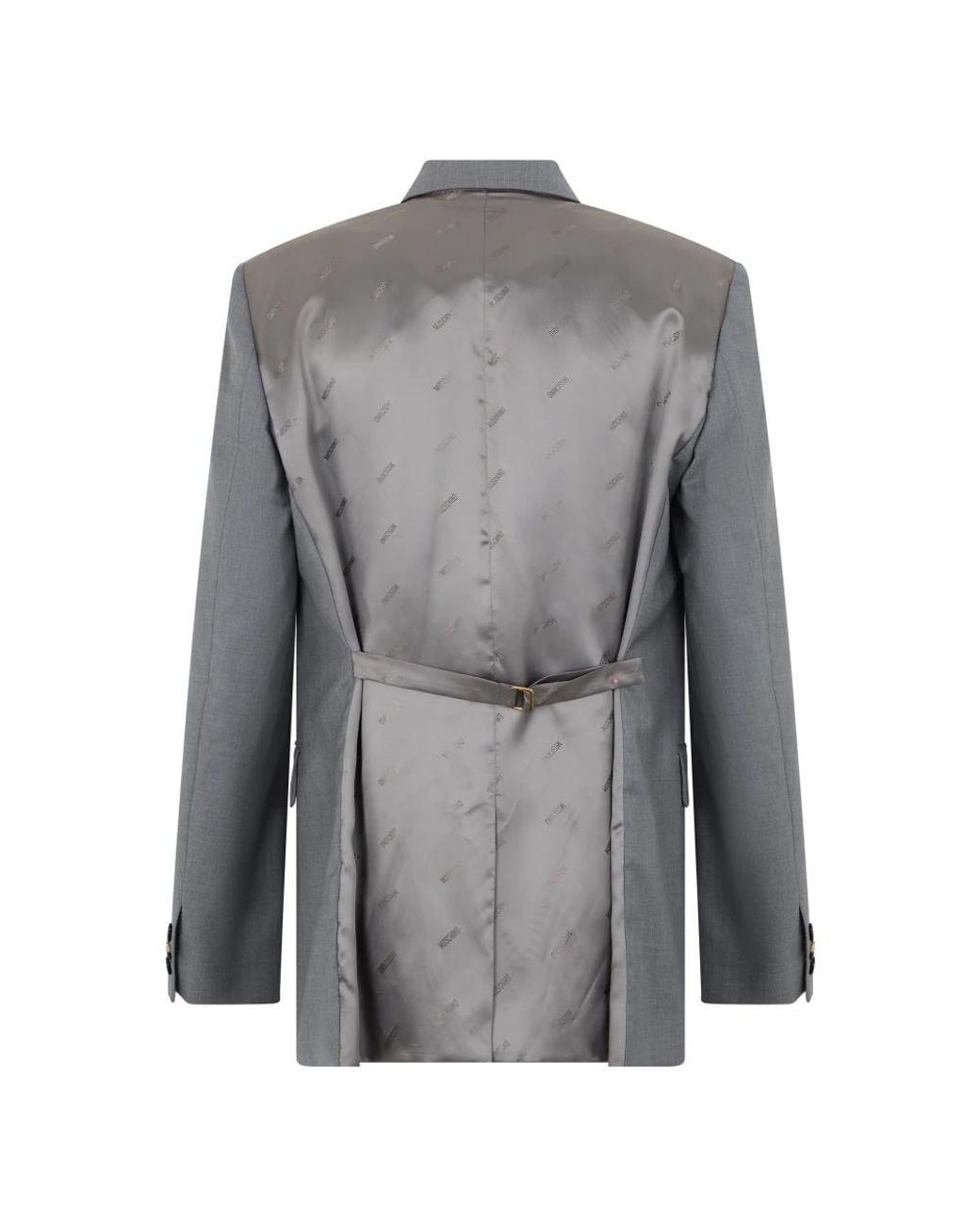 Moschino Gray Blazers for men