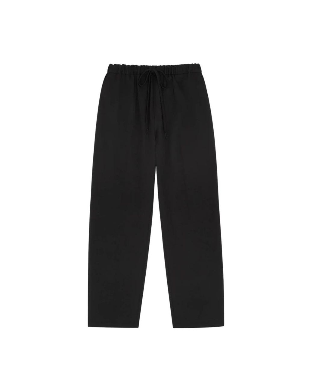 MM6 by Maison Margiela Black Straight Trousers