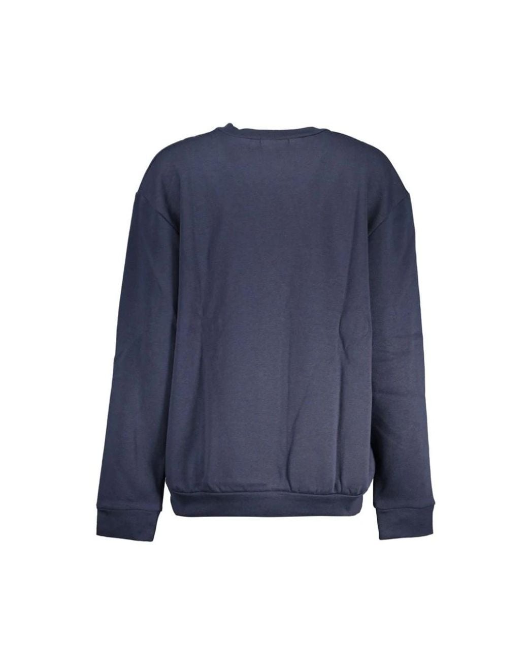 Roberto Cavalli Blue Polyester Sweatshirt