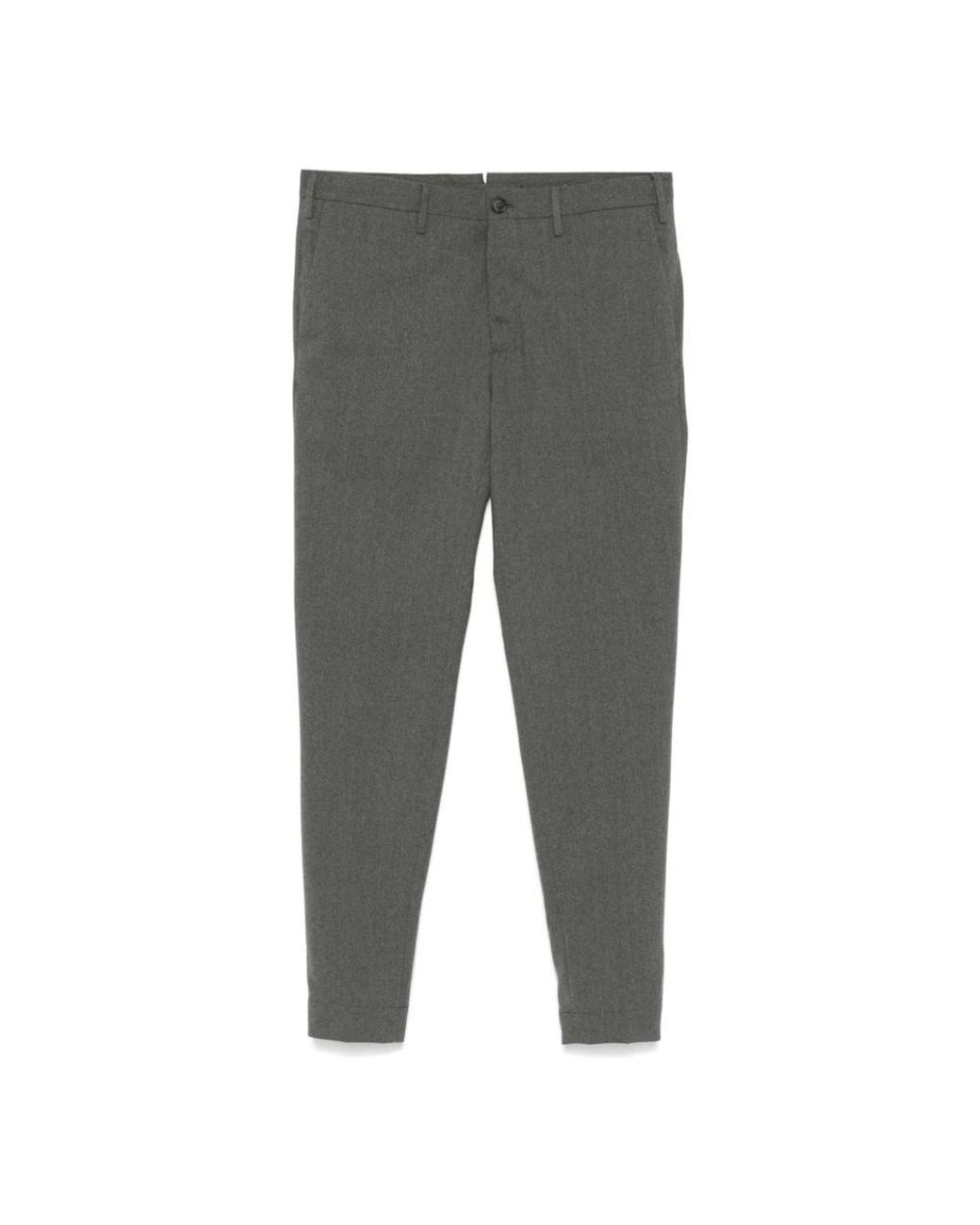 Incotex Gray Suit Trousers for men