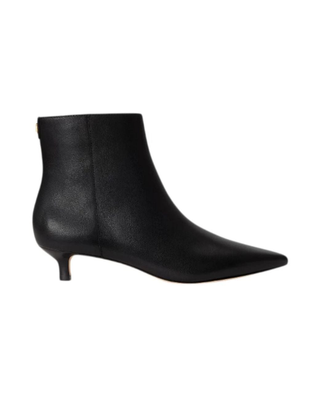 Ralph Lauren Black Heeled Boots