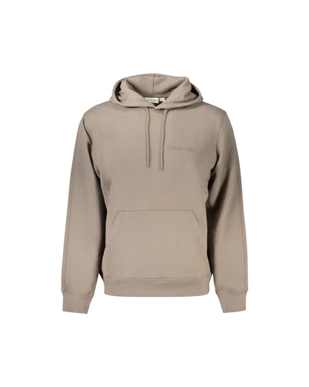 Calvin Klein Brauner baumwollpullover in Gray für Herren