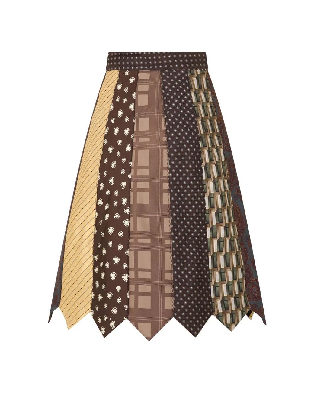 Moschino Brown Midi Skirts