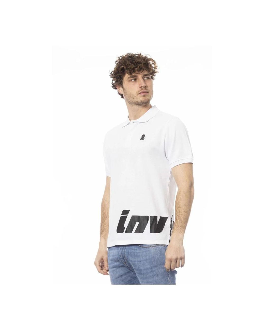 INVICTA WATCH White Polo Shirts for men