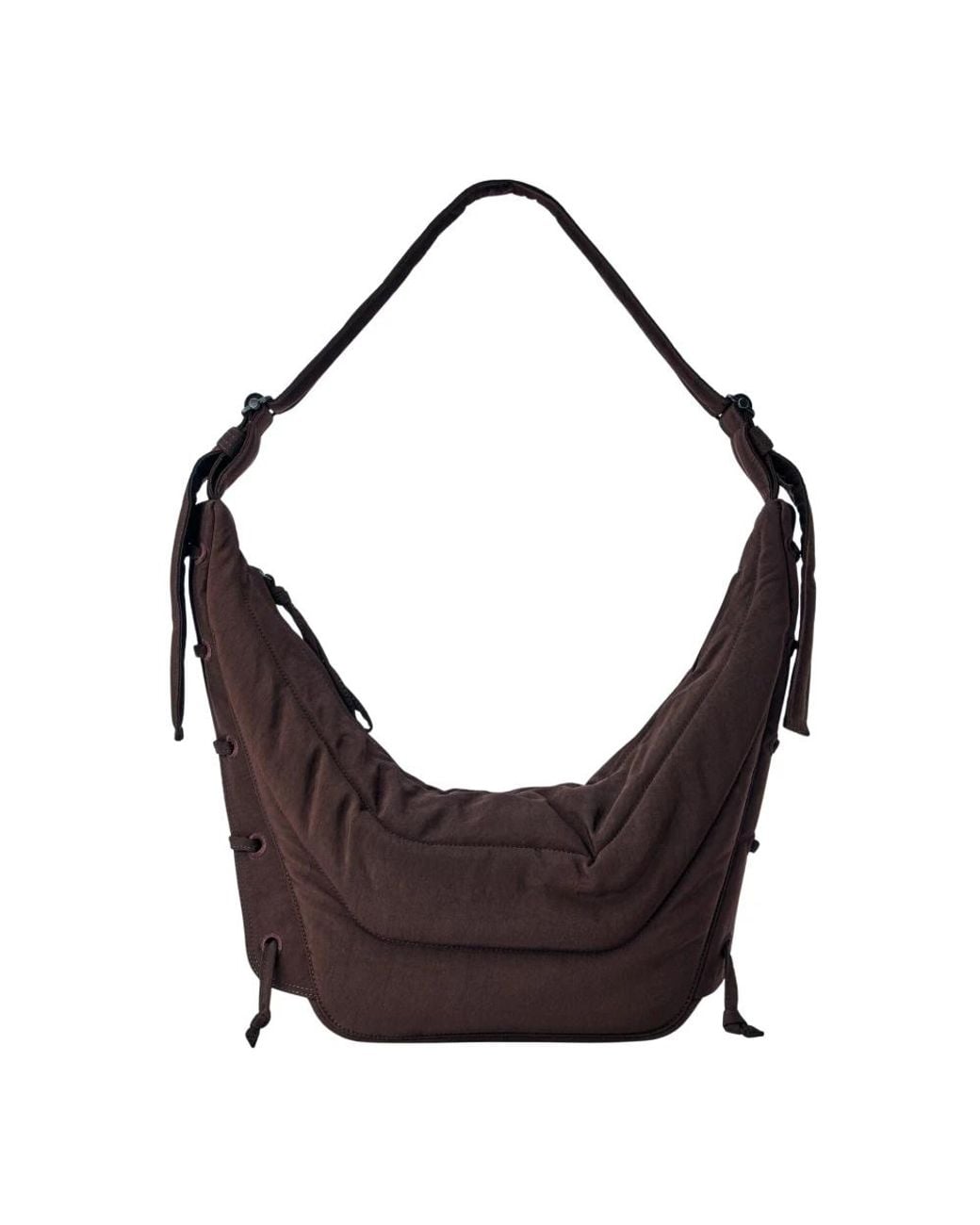 Lemaire Metallic Cross Body Bags for men