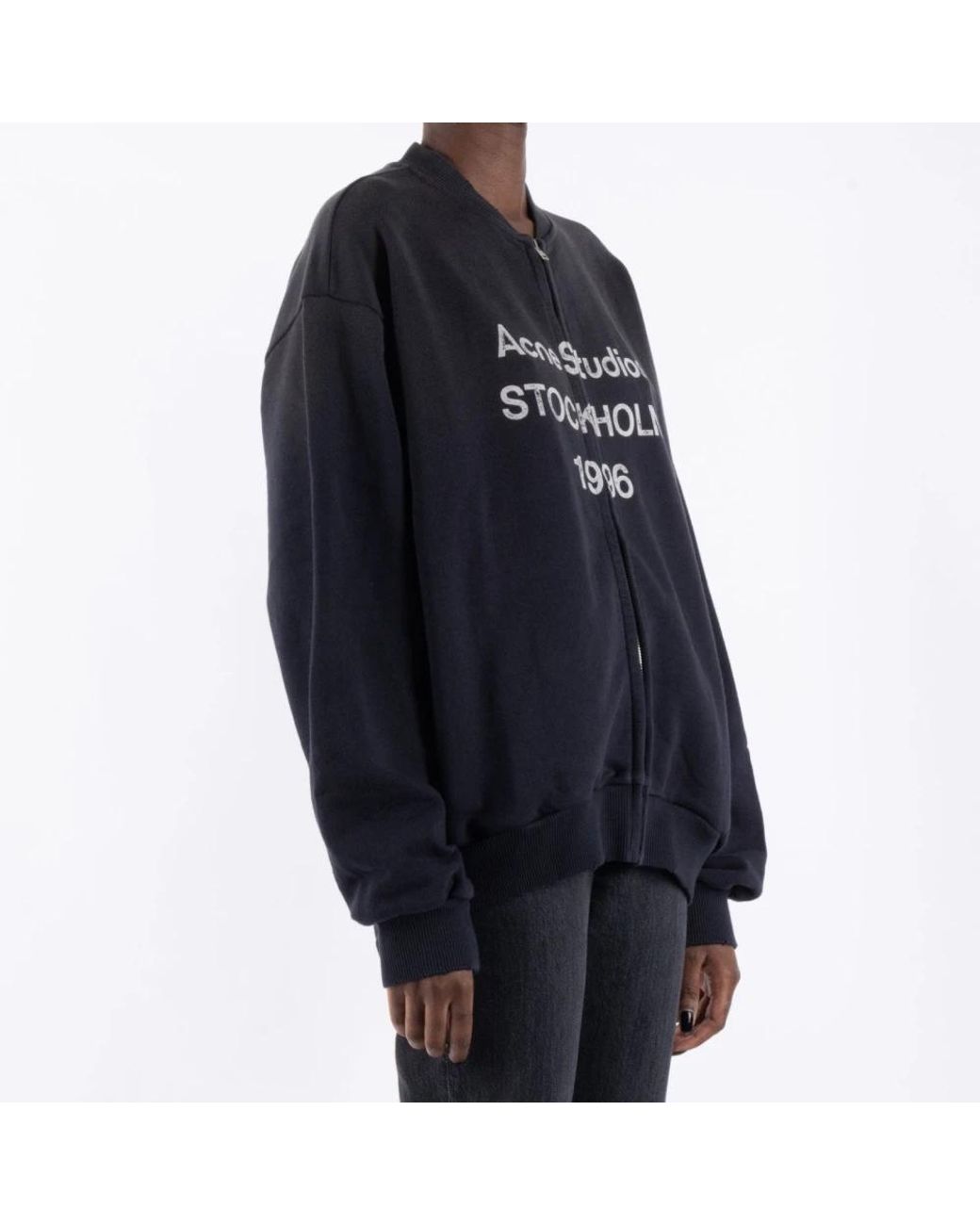 Acne Blue Zip-Throughs