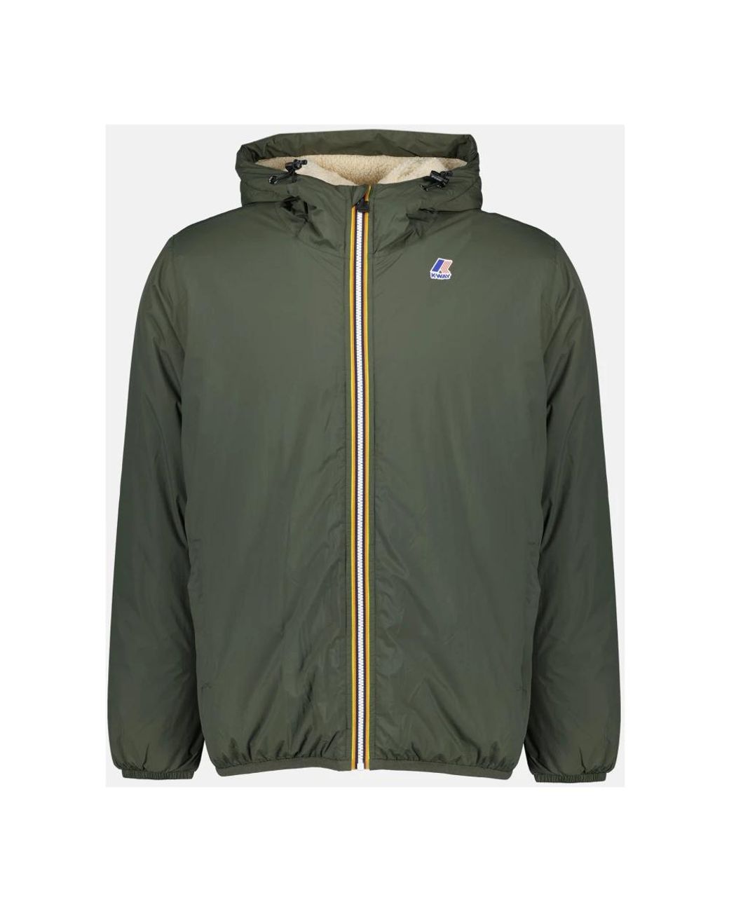 K-Way Green Light Jackets for men
