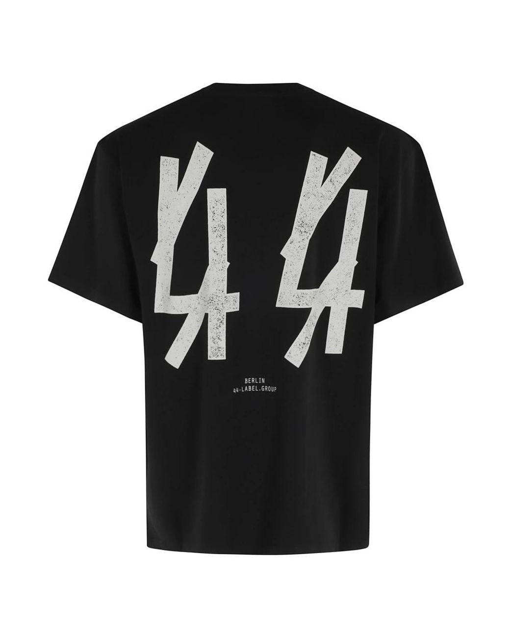 44 Label Group Black T-Shirts for men
