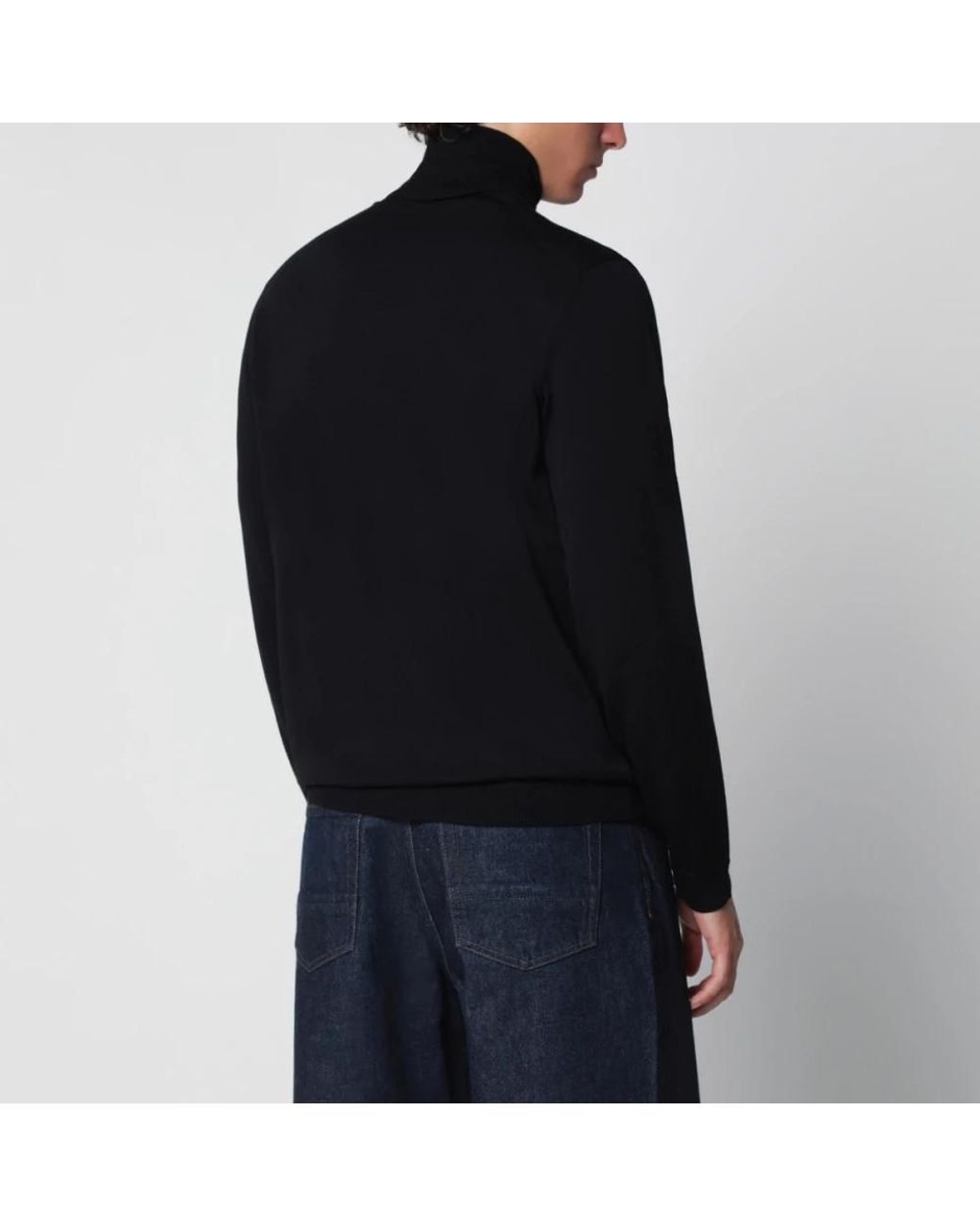 Turtlenecks Roberto Collina de hombre de color Black