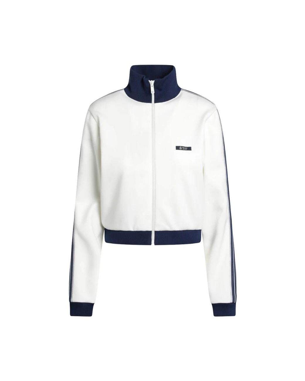 Prada White Zip-Throughs