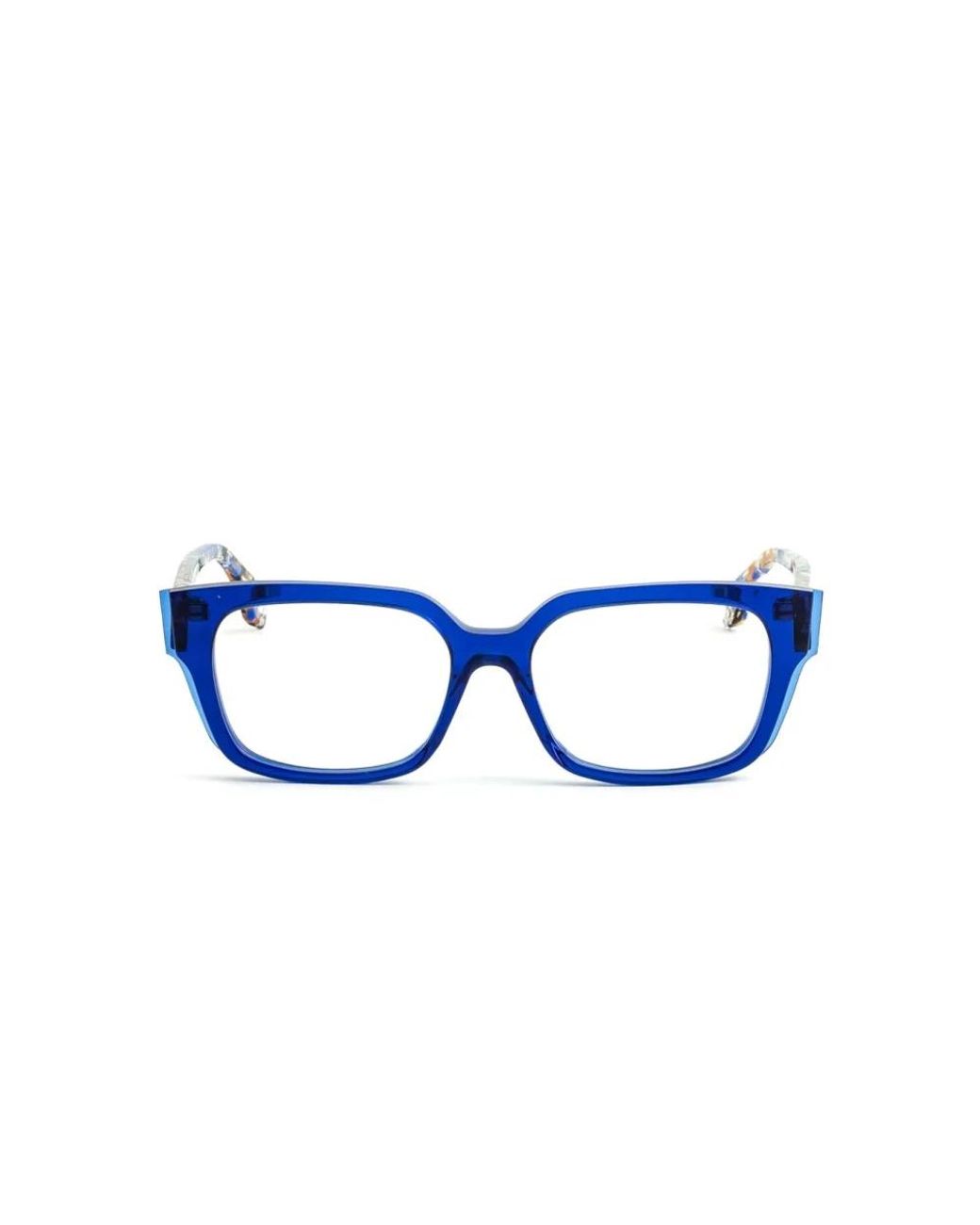 Face A Face Blue Glasses