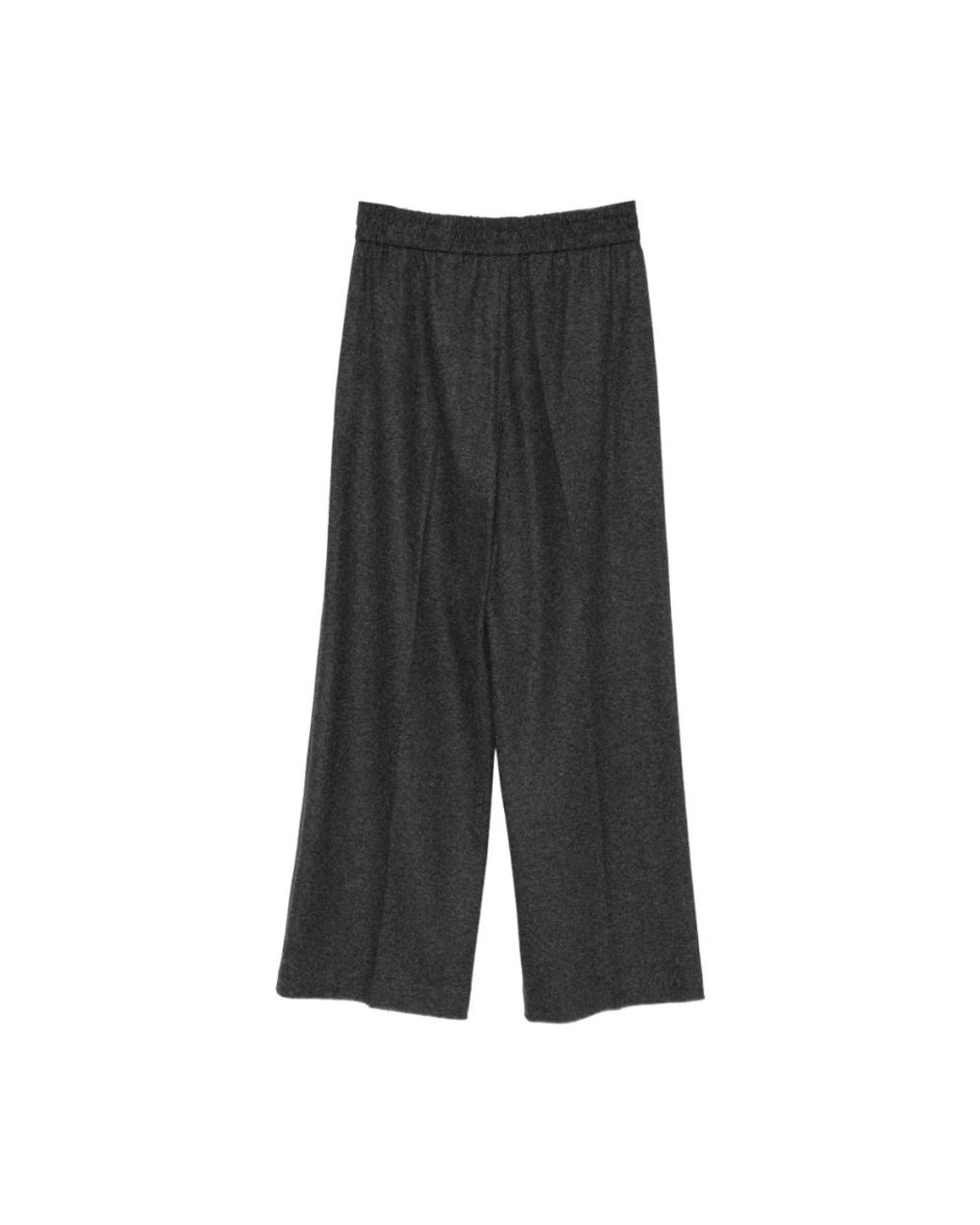 Circolo 1901 Gray Wide Trousers