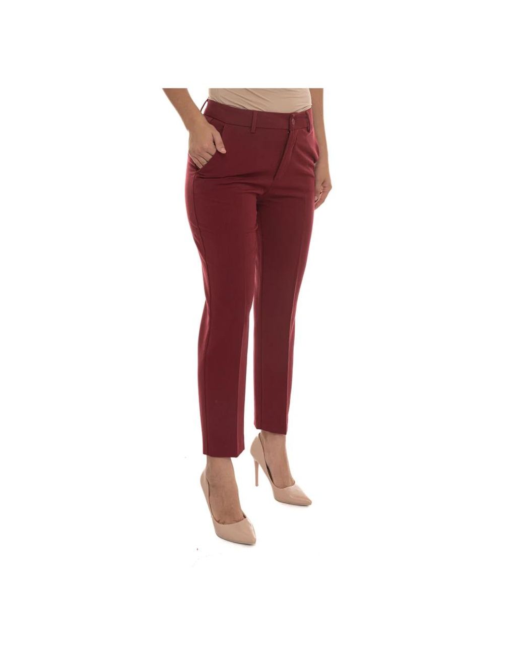 Liu Jo Red Chinos