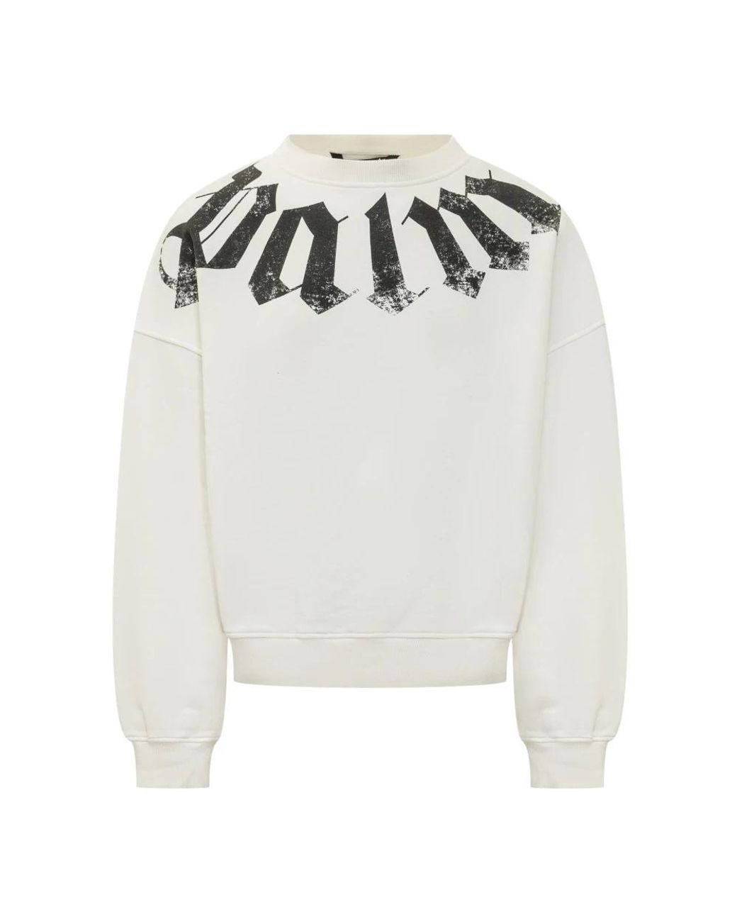 Palm Angels White Sweatshirts for men