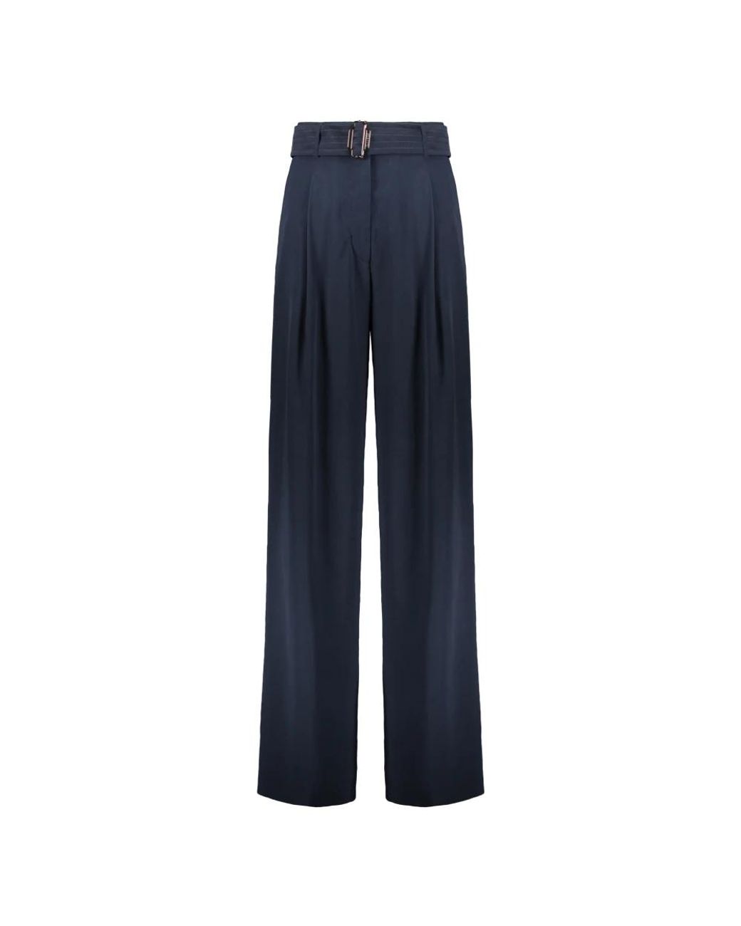Moorer Blue Wide Trousers