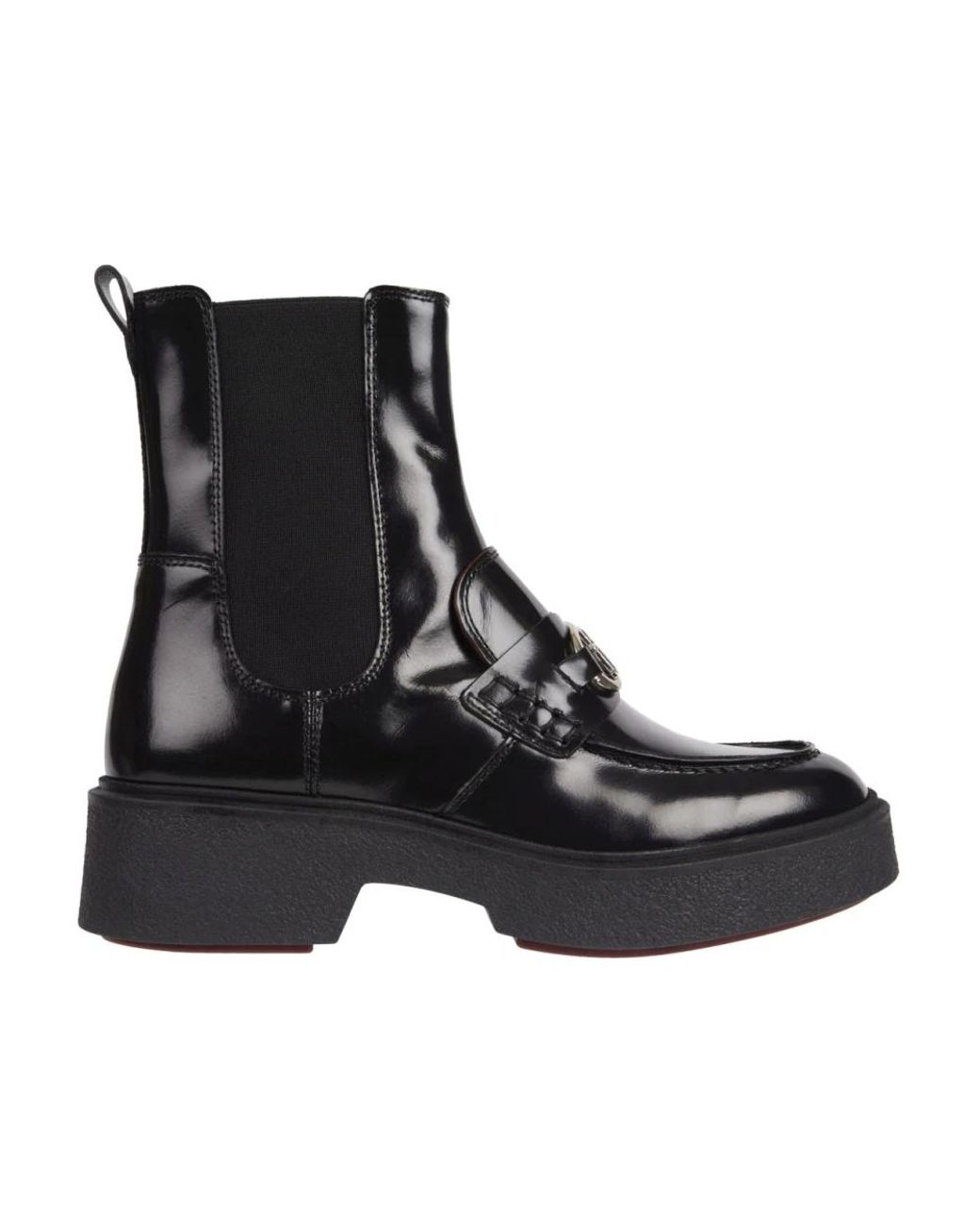 Tommy Hilfiger Black Chelsea Boots