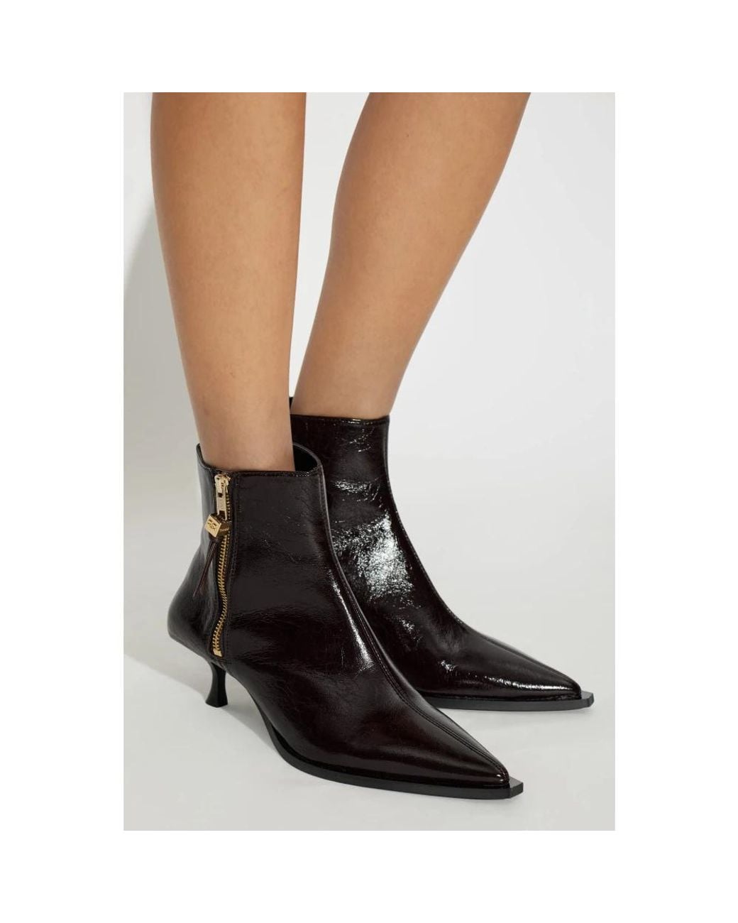 Ganni Black Heeled Boots