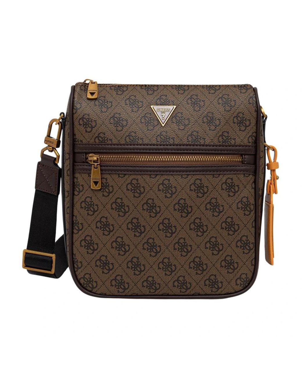 Messenger Bags Guess de hombre de color Brown