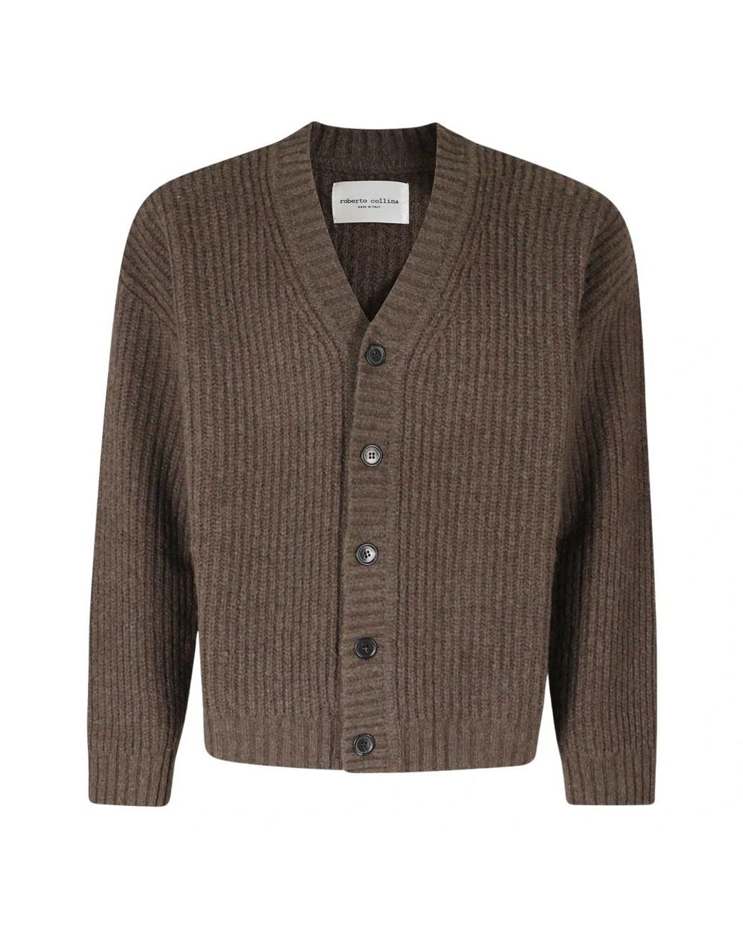 Cardigans di Roberto Collina in Brown da Uomo
